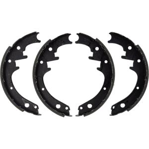 imageBOSCH BS151R Blue Drum Brake Shoe Set  Compatible With Select American Motors Bricklin Ford Hudson Jeep Mercury Plymouth REAR Riveted