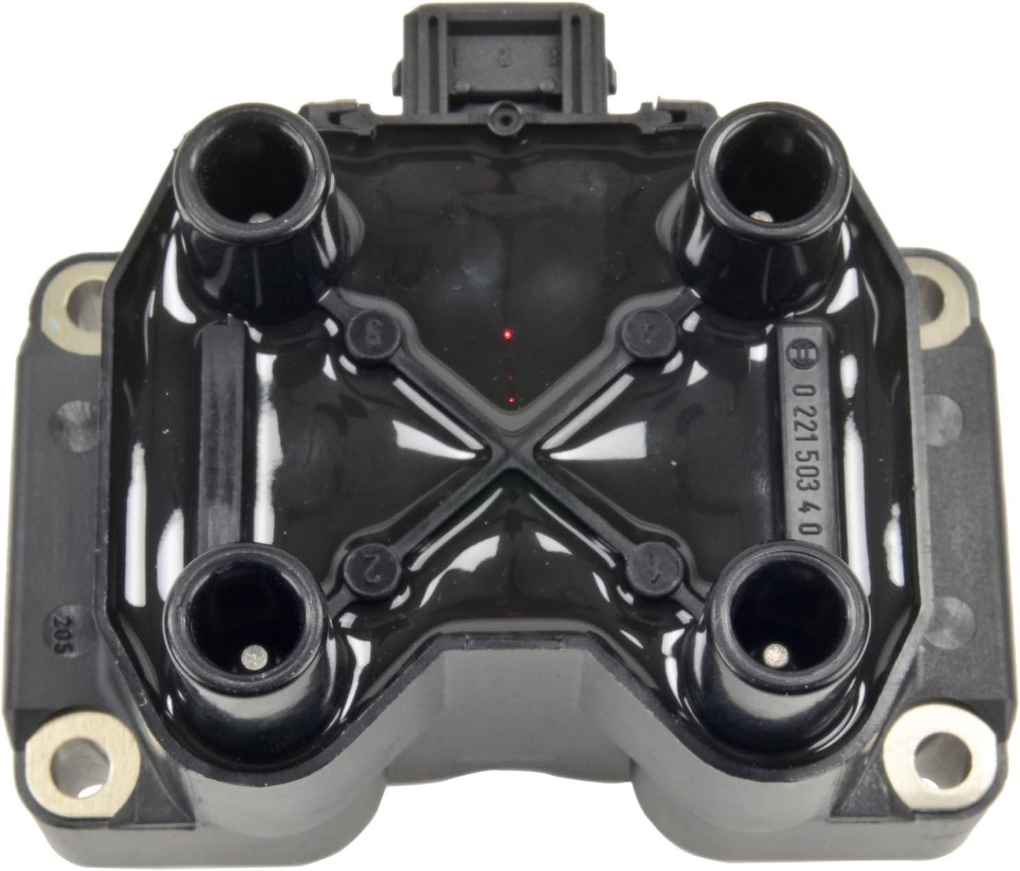 imageBOSCH 0221503407 Original Equipment Ignition Coil  Compatible with Select Ferrari 348 F355 F355 Berlinetta F355 GTS F355 Spider Mondial T Land Rover Discovery Range Rover