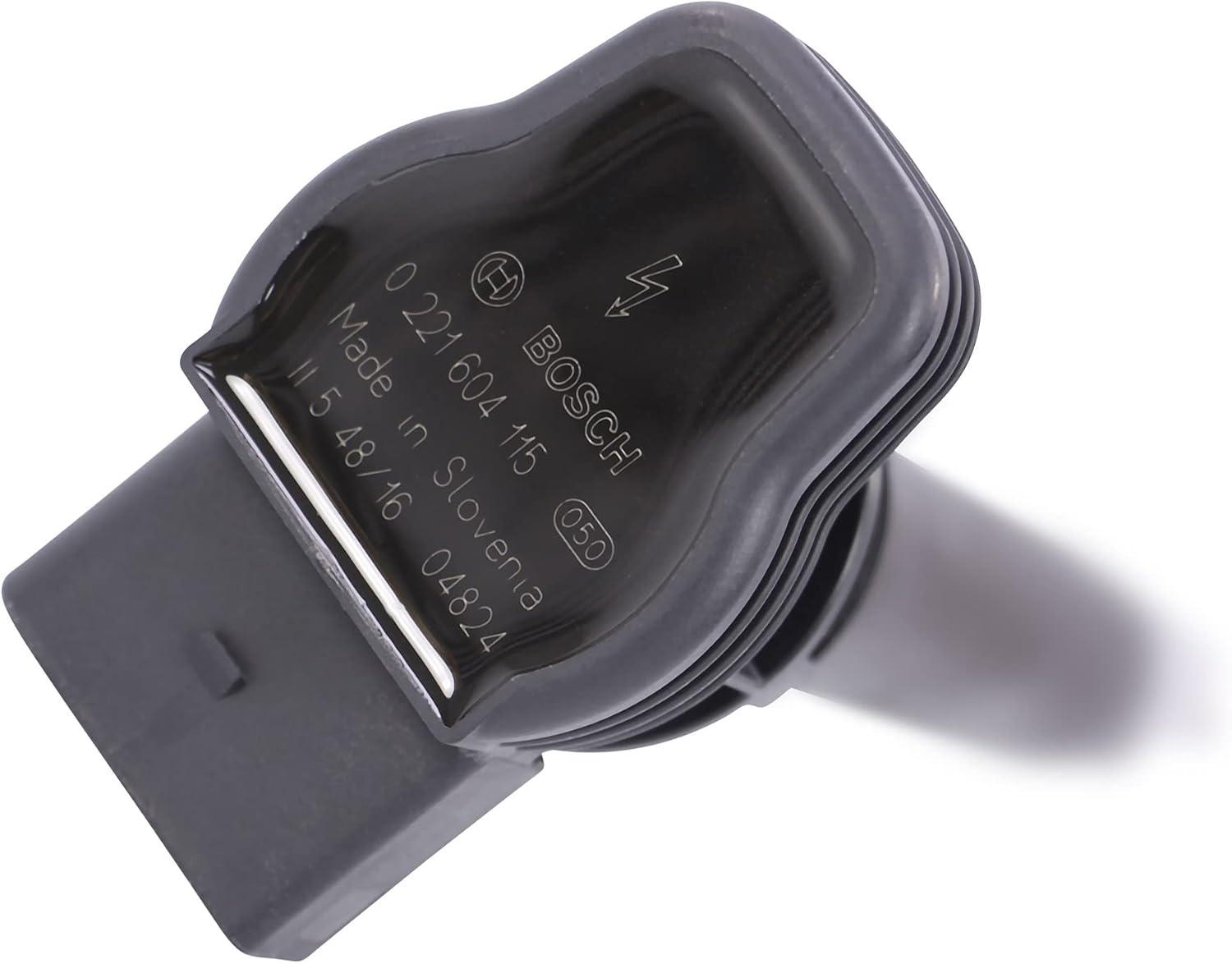 imageBOSCH 0221504465 Original Equipment Ignition Coil  Compatible with Select 2006 BMW Z4 323i 325i 325xi 330i 330xi 525i 525xi 530i 530xi  Single221604115