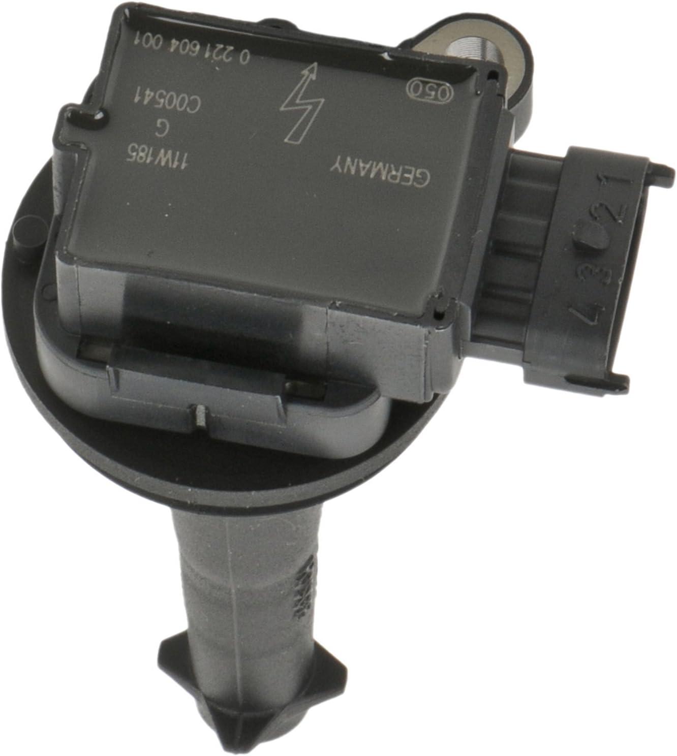imageBOSCH 0221604008 Original Equipment Ignition Coil  Compatible with Select Volvo C70 S60 S70 S80 V70 XC70 XC90  Single