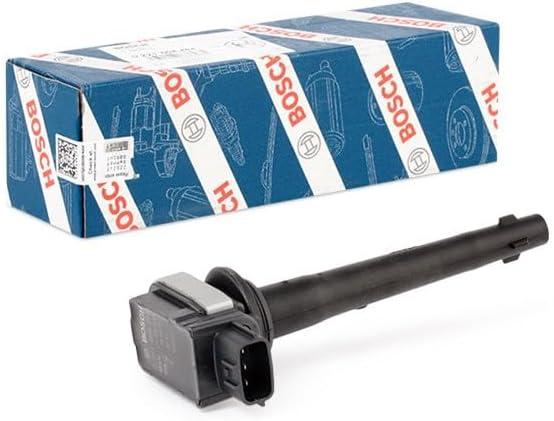 imageBOSCH 0221604014 Original Equipment Ignition Coil  Compatible with Select Nissan Sentra  Single