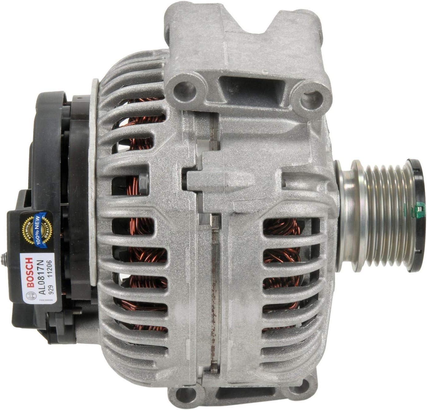 imageBOSCH AL0817N Original Equipment New Alternator  Compatible with Select Freightliner Sprinter 2500 Sprinter 3500 200 Amp