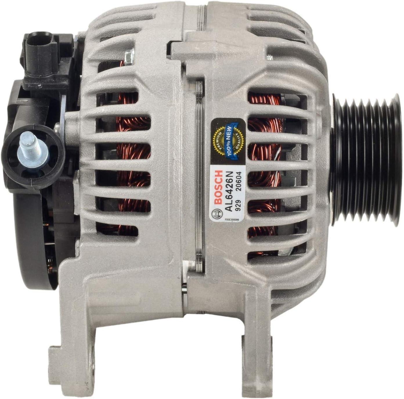 imageBOSCH AL6426N Original Equipment New Alternator  Compatible with Select Dodge Durango Ram 1500 Pickup Ram 2500 Pickup Ram 3500 Pickup 132 Amp