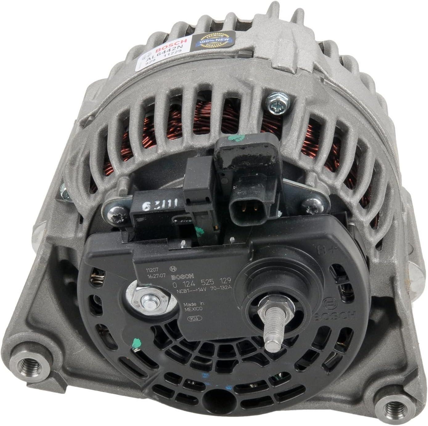 imageBOSCH AL6442N Original Equipment New Alternator  Compatible with Select Dodge Ram 2500 Pickup Ram 3500 Pickup Ram 4500 Ram 5500 136 Amp