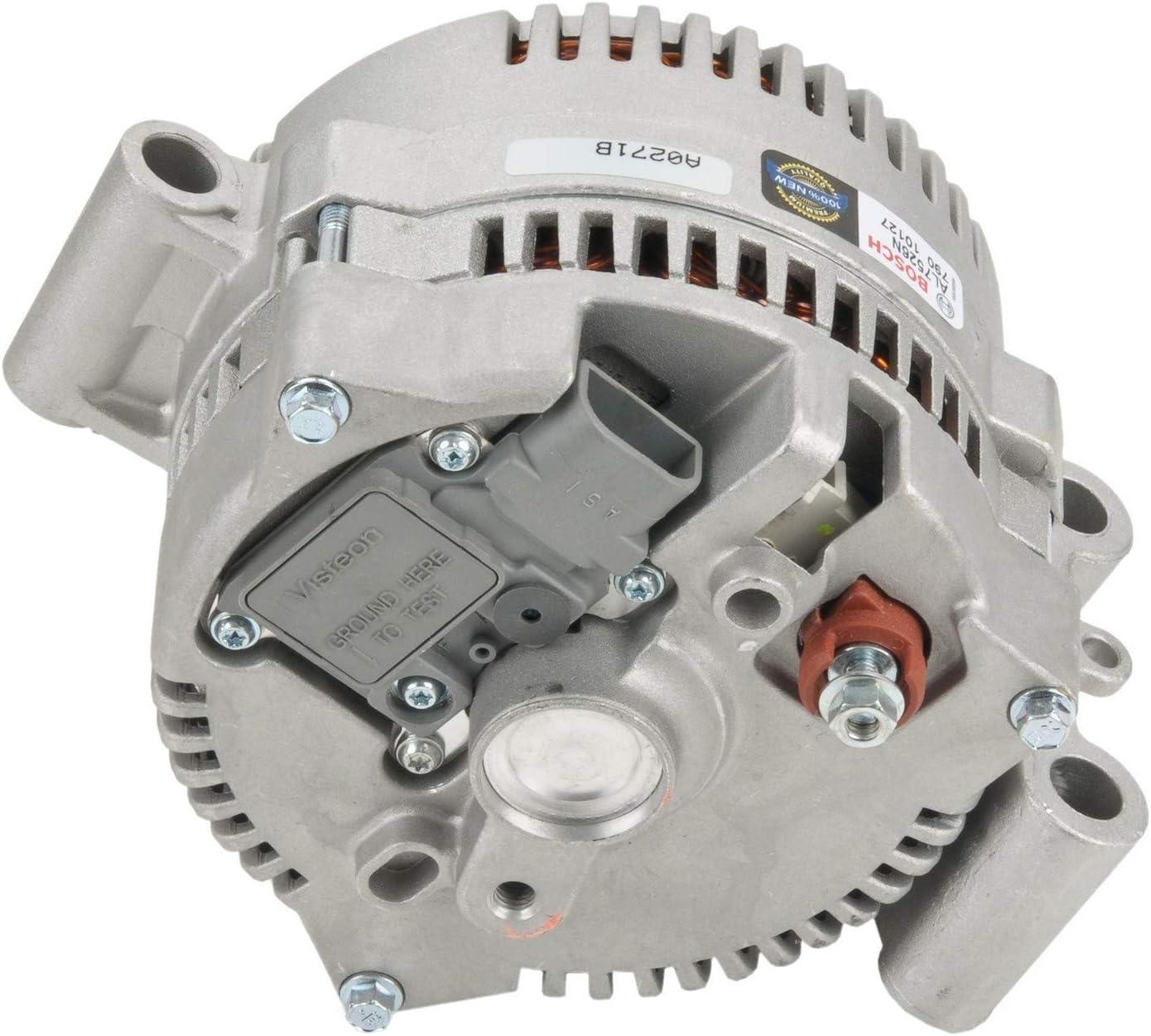 imageBOSCH AL7526N Premium 100 New Alternator  Compatible with Select Ford Explorer E150 E250 E350 F150 F250 F350 F450 Ranger Mazda B3000 B4000 130 Amp