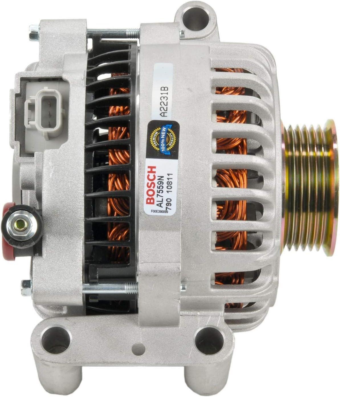 imageBOSCH AL7559N Premium 100 New Alternator  Compatible with Select Ford Windstar 135 Amp