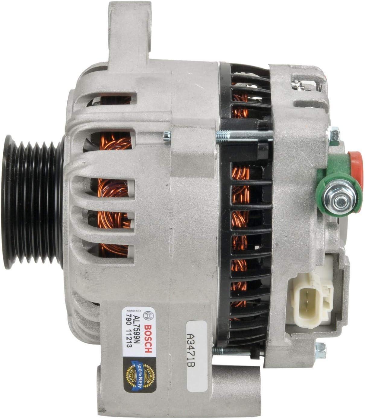 imageBOSCH AL7599N Premium 100 New Alternator  Compatible with Select Ford Taurus Mercury Sable 105 Amp