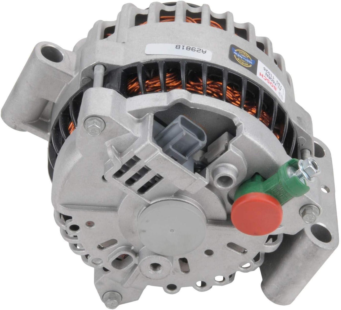 imageBOSCH AL7606N Premium 100 New Alternator  Compatible with Select Ford E450 Super Duty F450 Super Duty F550 Super Duty 135 Amp