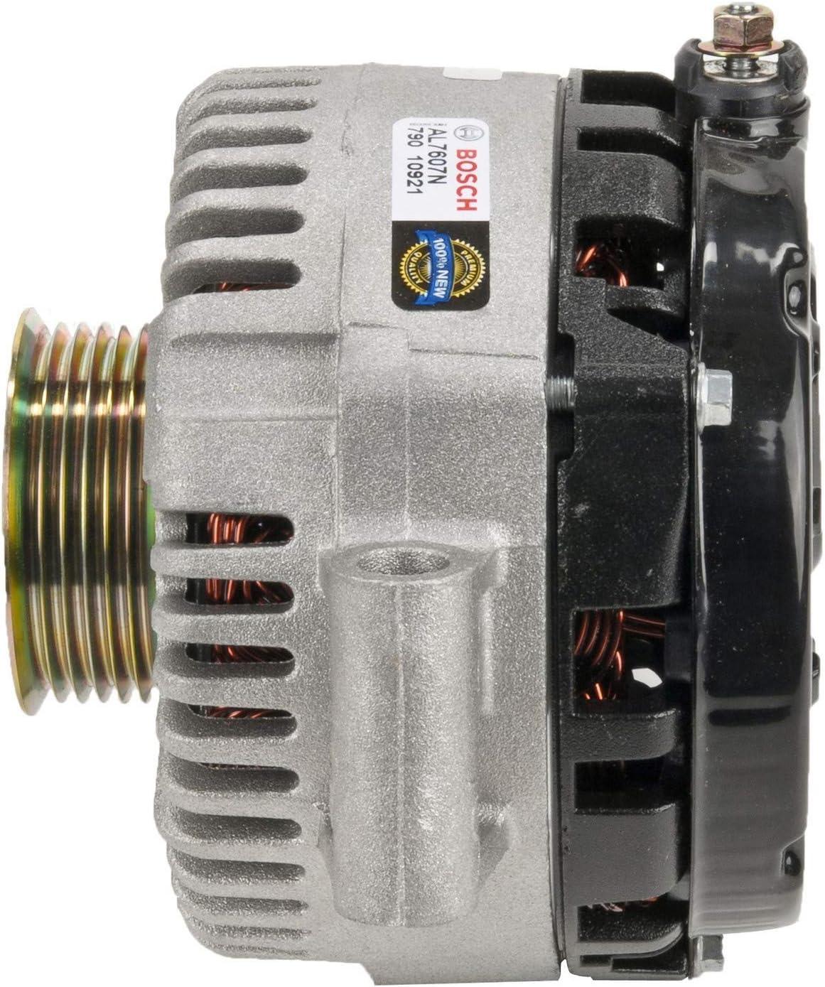 imageBOSCH AL7607N Premium 100 New Alternator  Compatible with Select Ford F550 Super Duty 110 Amp