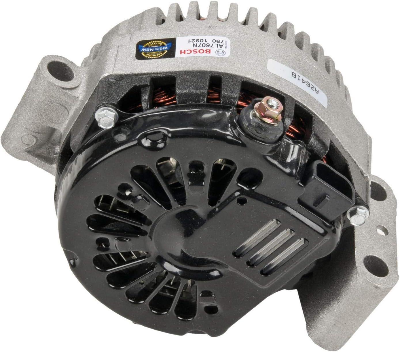 imageBOSCH AL7607N Premium 100 New Alternator  Compatible with Select Ford F550 Super Duty 110 Amp