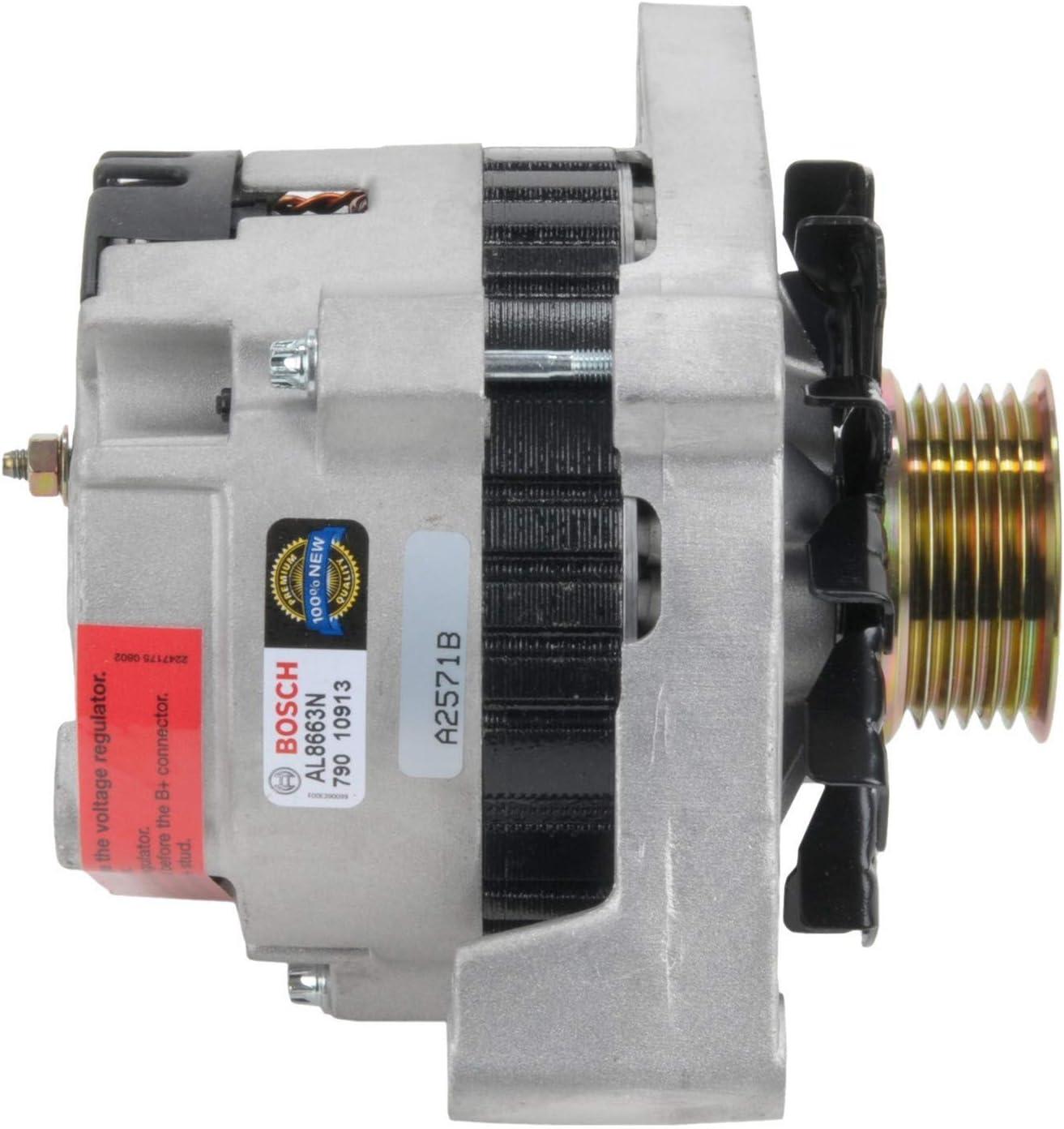 imageBOSCH AL8663N Premium 100 New Alternator  Compatible with Select Buick LeSabre Park Avenue Roadmaster Chevrolet Caprice Impala Oldsmobile 88 98 Pontiac BonnevilleTrans Sport  More 105 Amp