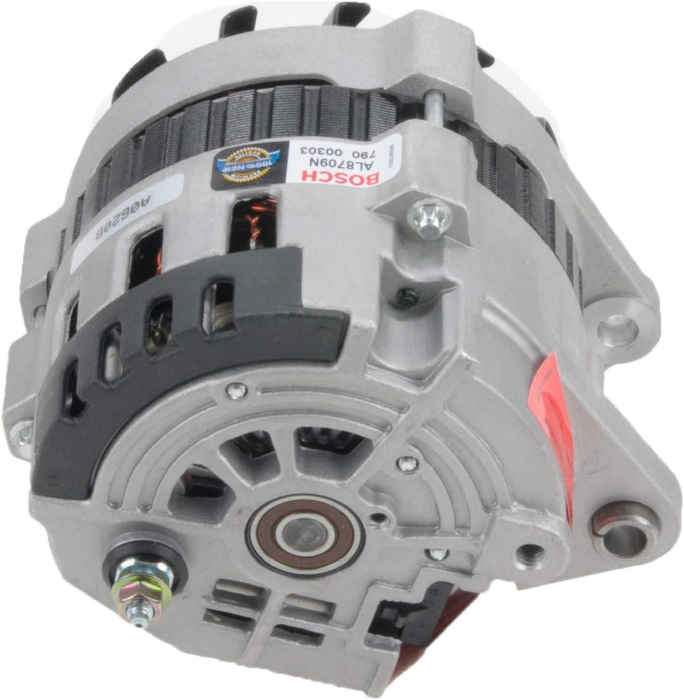 imageBOSCH AL8709N Premium 100 New Alternator  Compatible with Select Buick Century Skylark Chevrolet Beretta Corsica Oldsmobile Achieva Cutlass Ciera Cutlass Cruiser Pontiac Grand Am 105 Amp