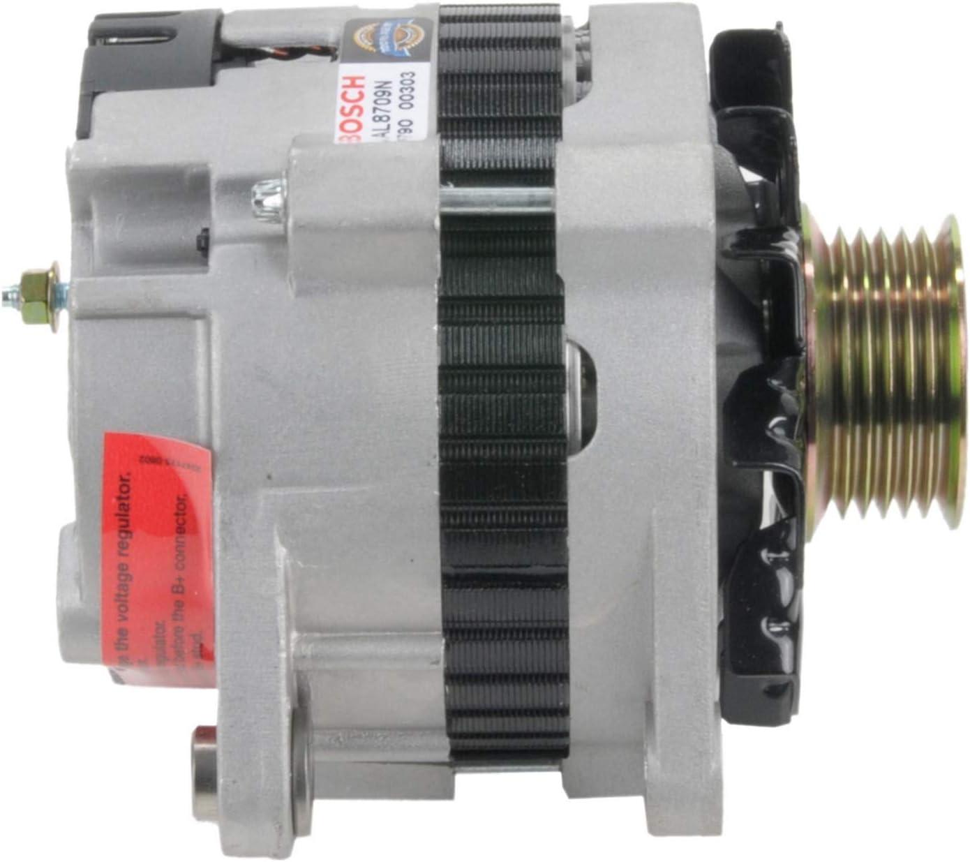 imageBOSCH AL8709N Premium 100 New Alternator  Compatible with Select Buick Century Skylark Chevrolet Beretta Corsica Oldsmobile Achieva Cutlass Ciera Cutlass Cruiser Pontiac Grand Am 105 Amp