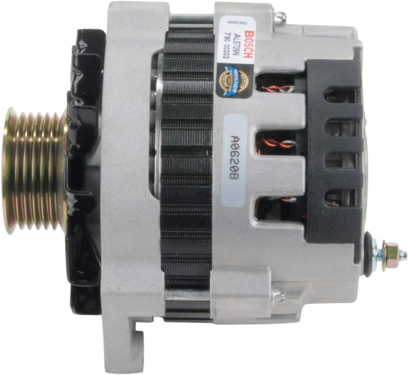 imageBOSCH AL8709N Premium 100 New Alternator  Compatible with Select Buick Century Skylark Chevrolet Beretta Corsica Oldsmobile Achieva Cutlass Ciera Cutlass Cruiser Pontiac Grand Am 105 Amp