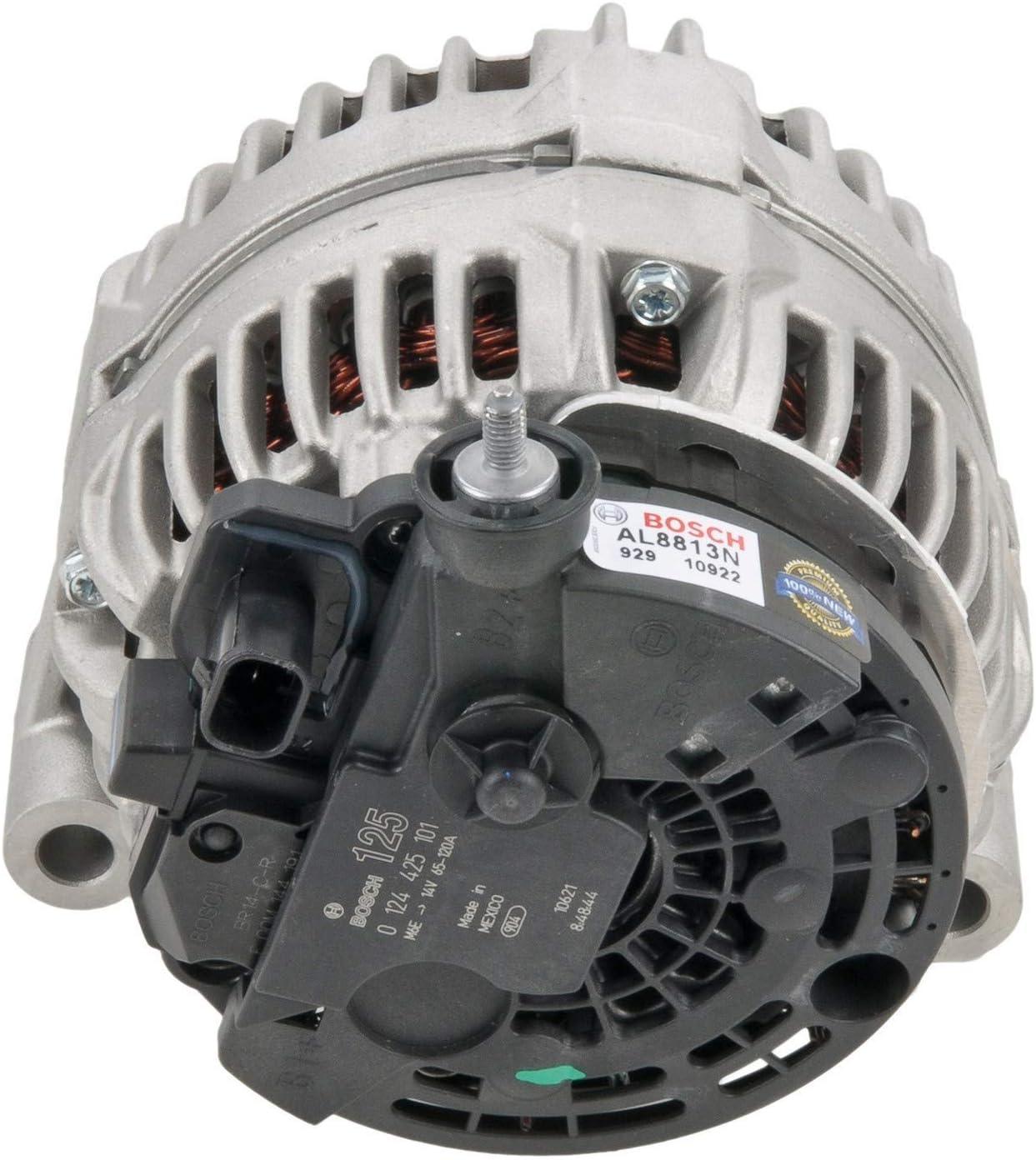 imageBOSCH AL8813N Premium 100 New Alternator  Compatible With Select Cadillac Escalade Chevrolet Avalanche Express Silverado Suburban Tahoe GMC Savana Sierra Yukon Yukon XL 125 Amp