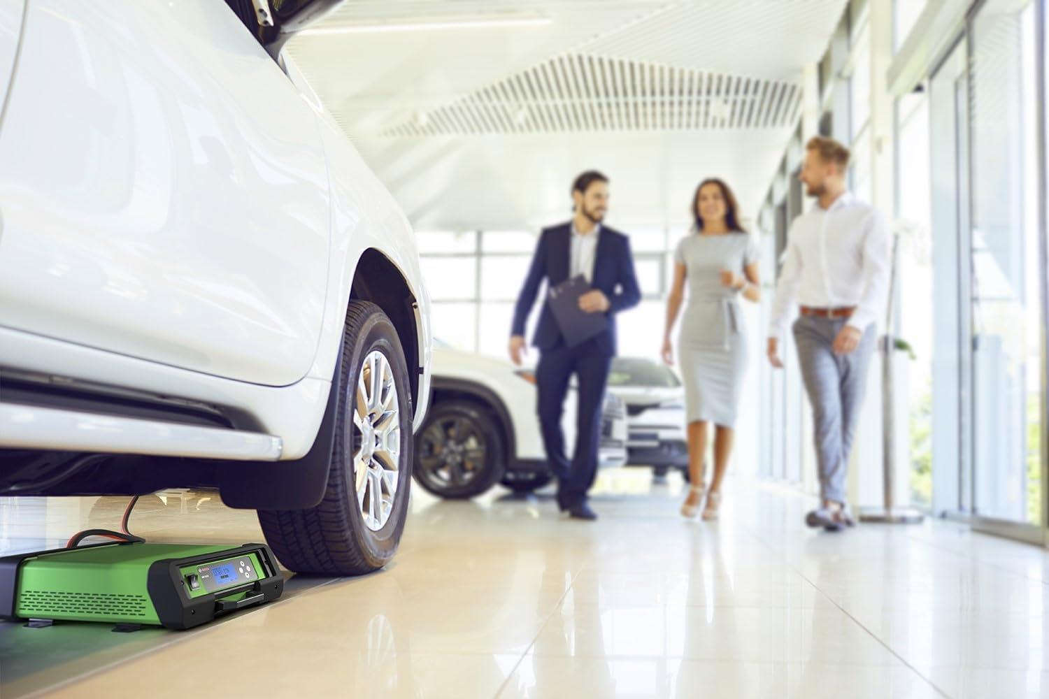 imageBOSCH BAT6120US 120 Amp Smart Battery Charger and Power Supply  Compatible with All Automotive Battery Types