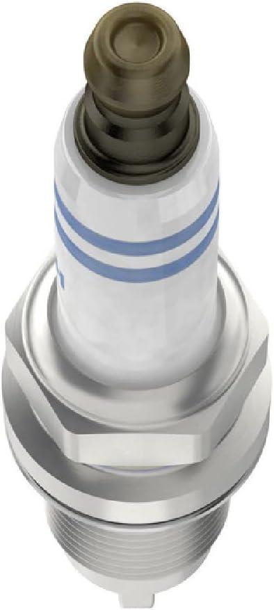 imageBOSCH FR7HE02 Copper with Nickel Spark Plug  Single1 Count Pack of 1