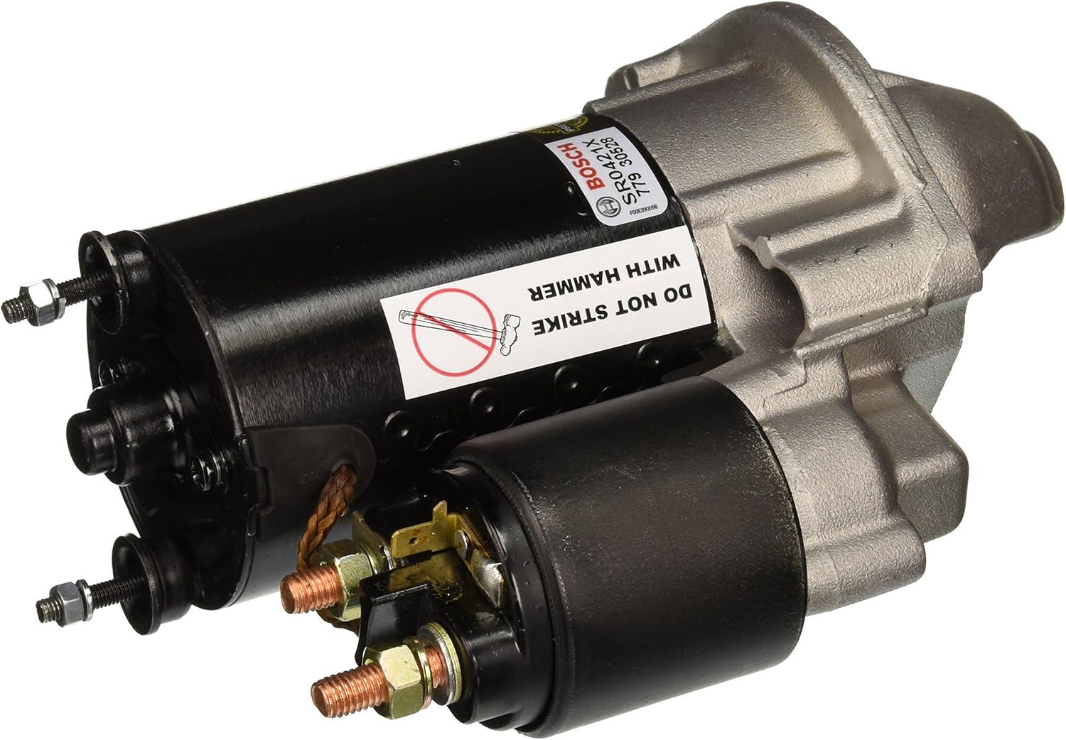 imageBOSCH SR0421X Premium 100 Remanufactured Starter  Compatible With Select Audi A4 A4 Quattro Volkswagen Passat