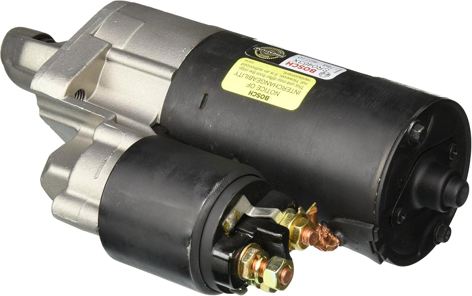 imageBOSCH SR0463X Premium 100 Remanufactured Starter  Compatible With Select MercedesBenz C240 C280 C320 C32 AMG CLK320 E320 ML320 ML350 SLK320 SLK32 AMG