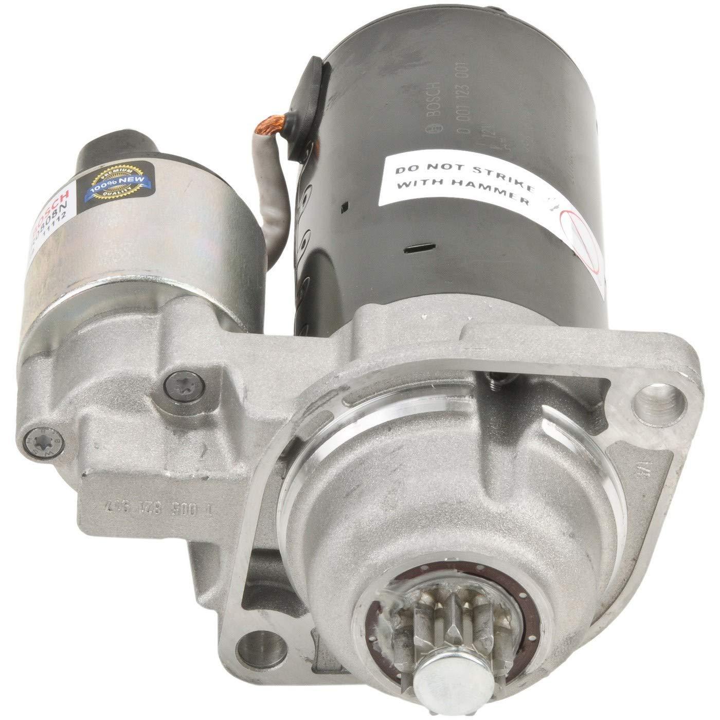 imageBOSCH SR0808N Original Equipment New Starter  Compatible with Select Porsche 911 Boxster Carrera GT Cayman