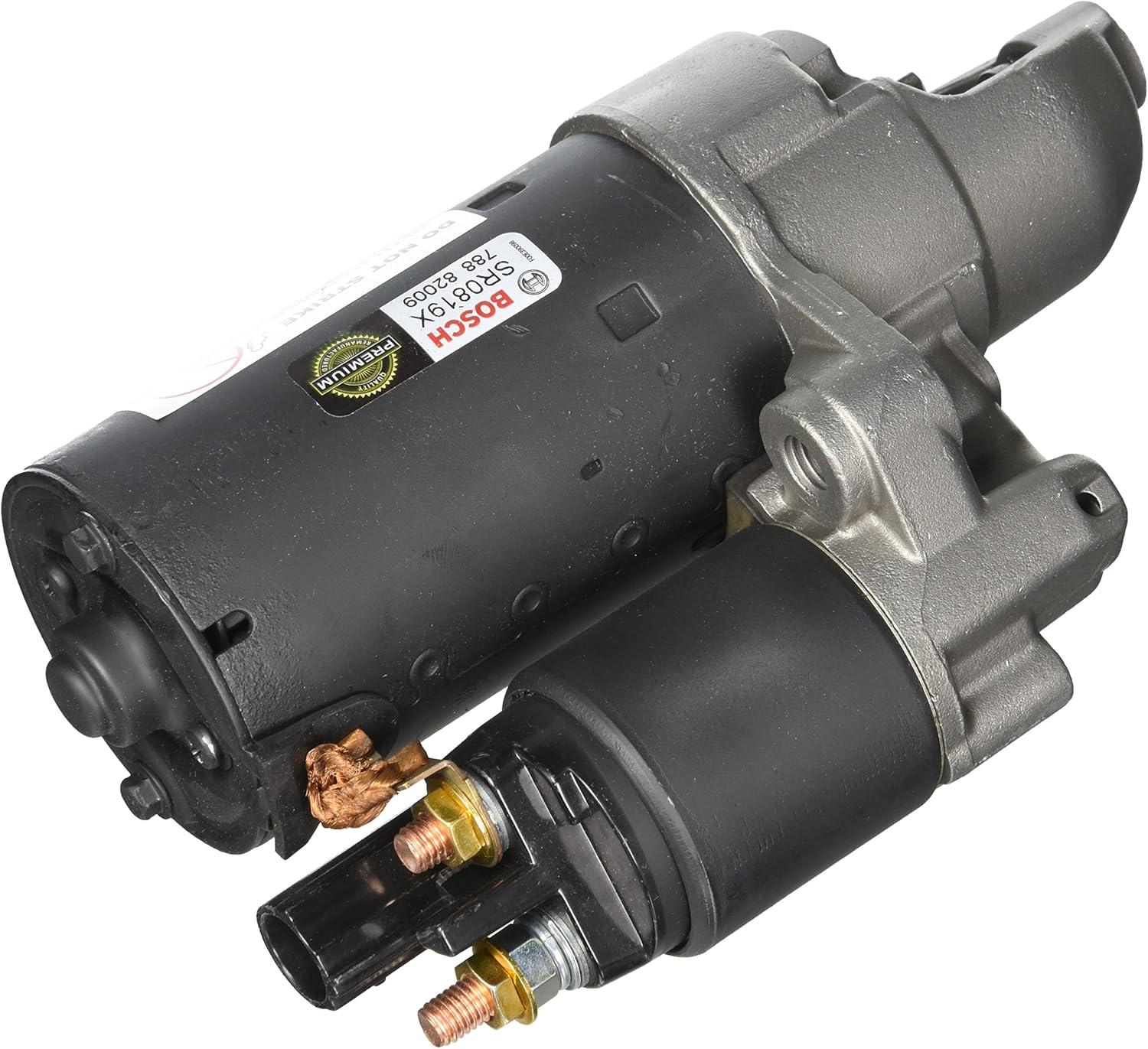 imageBOSCH SR0819X Premium 100 Remanufactured Starter  Compatible With Select Audi A4 A4 Quattro A6 A6 Quattro