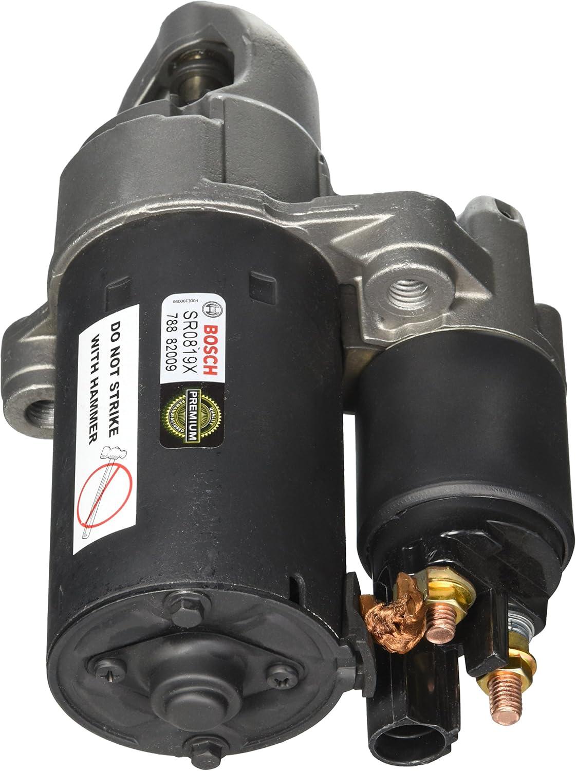 imageBOSCH SR0819X Premium 100 Remanufactured Starter  Compatible With Select Audi A4 A4 Quattro A6 A6 Quattro