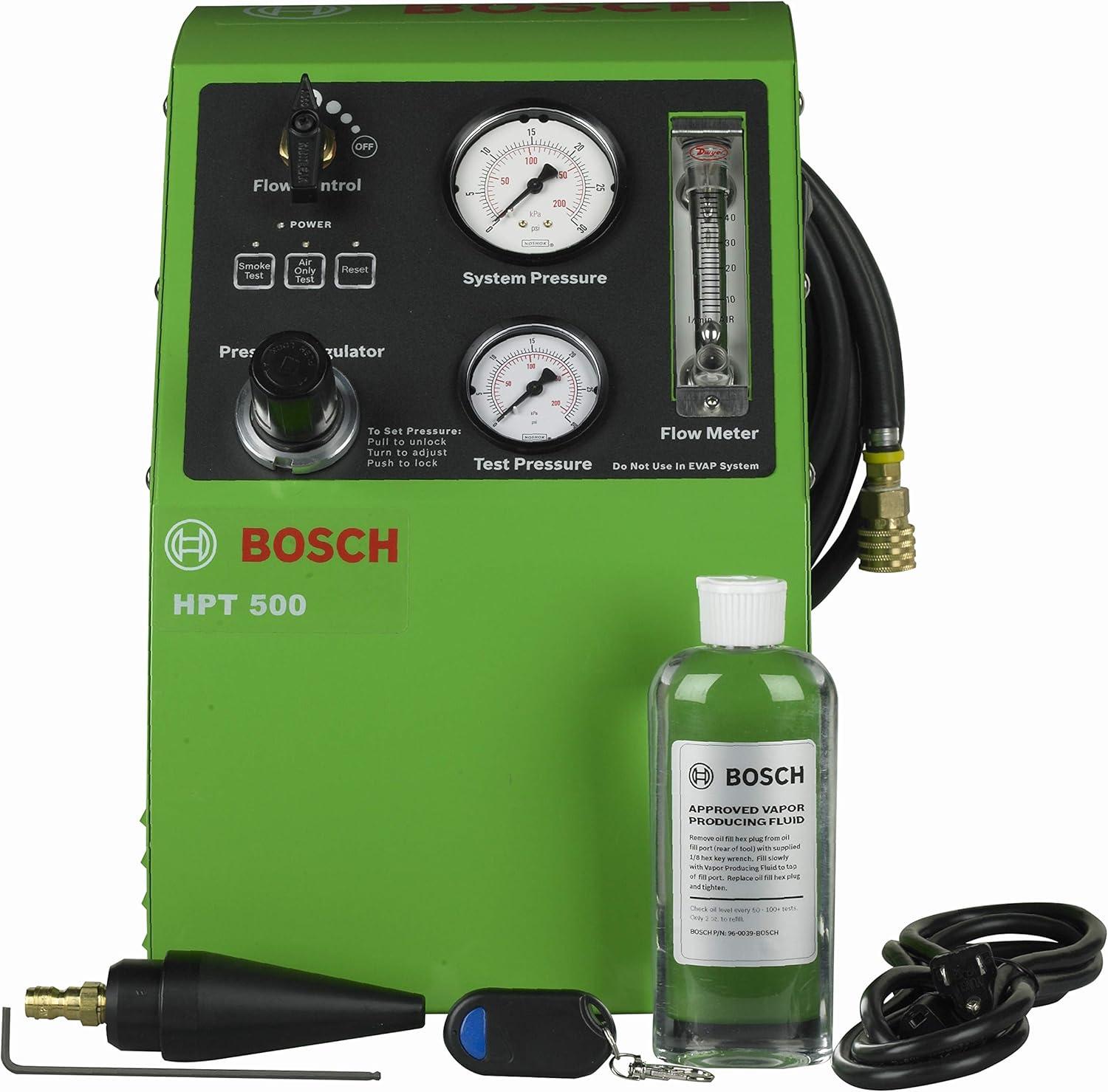 imageBosch Automotive Tools 1699500000 HPT 500 High Pressure Leak Tester  Ideal for finding Intake and Exhaust Leaks in Naturally Aspirated and Turbocharged Cars Trucks and HeavyDuty Vehicles