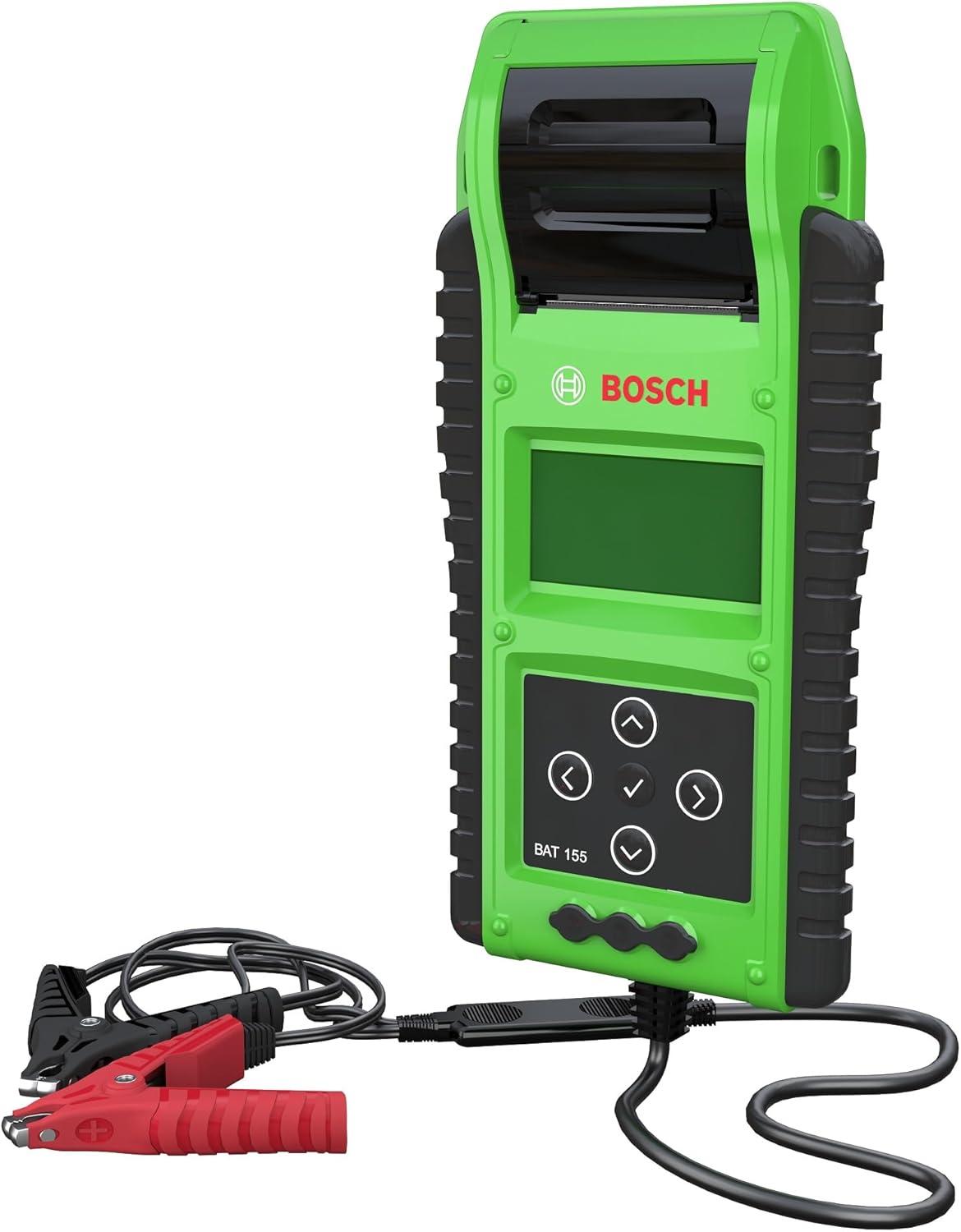 imageBosch BAT155 Heavy Duty Battery Tester with Integrated Printer  Use with 6V and 12V Batteries 12V and 24V Charging Systems
