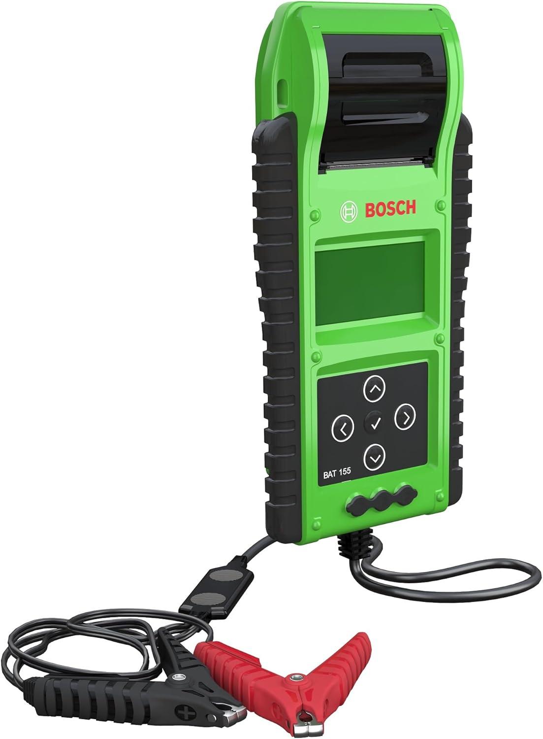 imageBosch BAT155 Heavy Duty Battery Tester with Integrated Printer  Use with 6V and 12V Batteries 12V and 24V Charging Systems