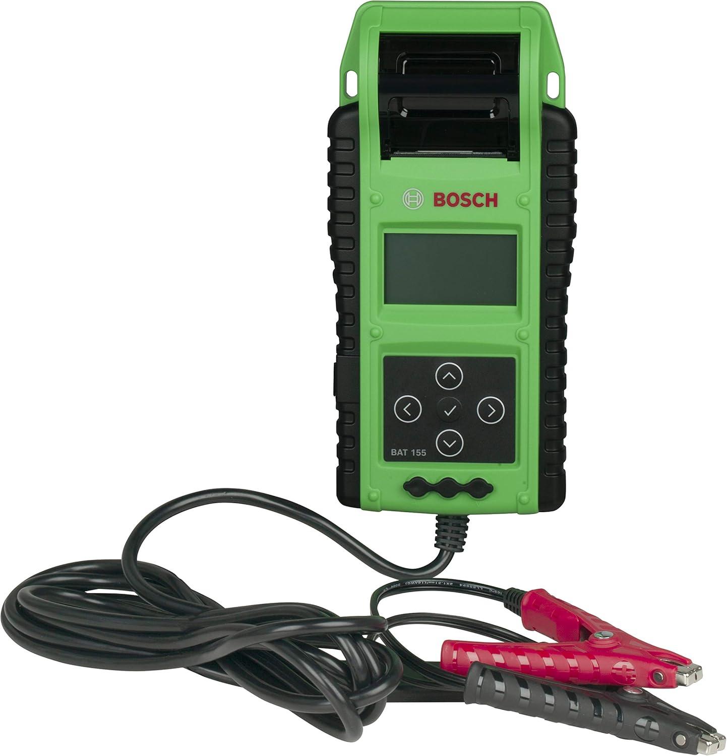 imageBosch BAT155 Heavy Duty Battery Tester with Integrated Printer  Use with 6V and 12V Batteries 12V and 24V Charging Systems