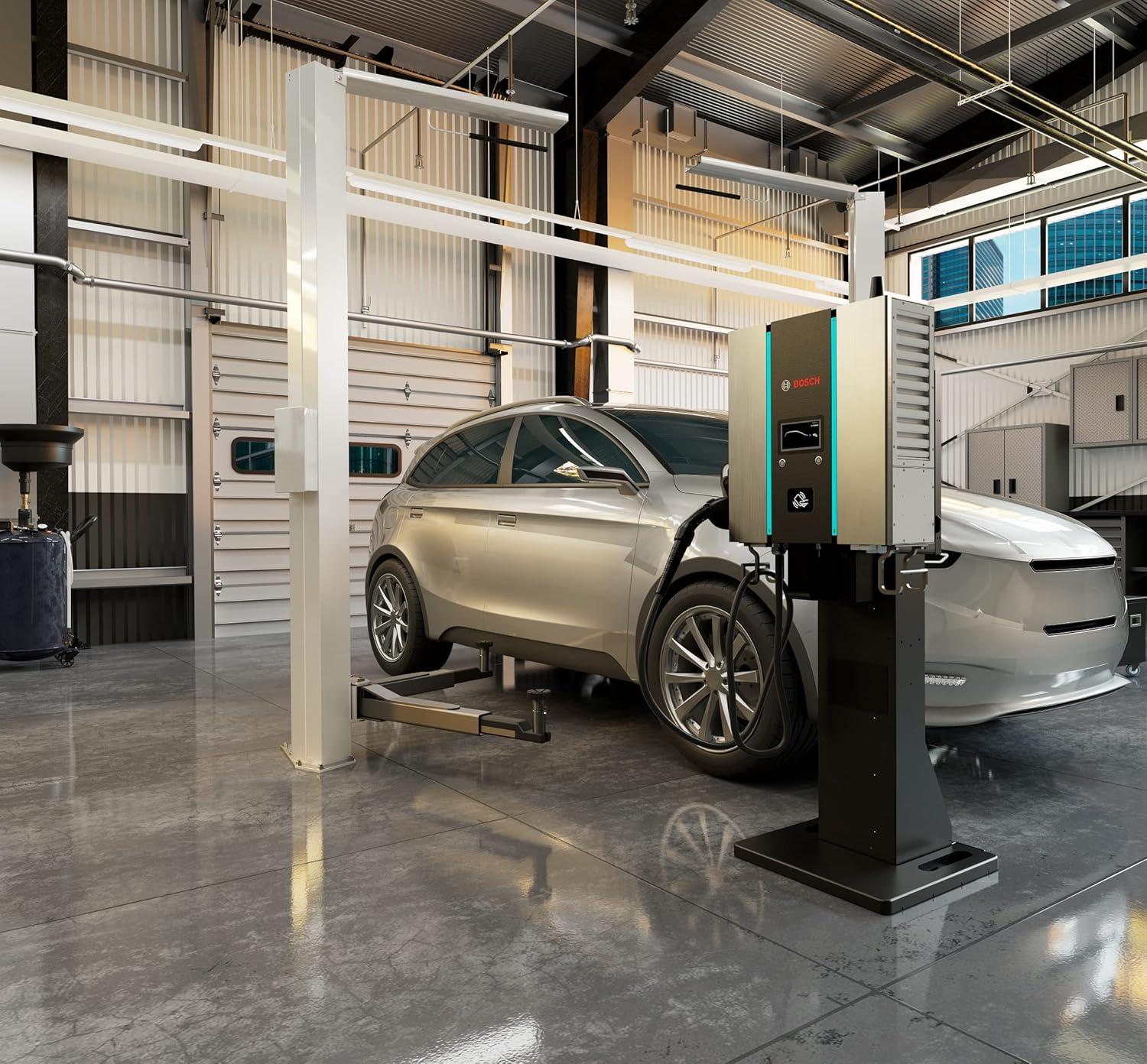 imageBosch EV3000 DC Fast Charger for Commercial Workplace Fleet and Public Charging