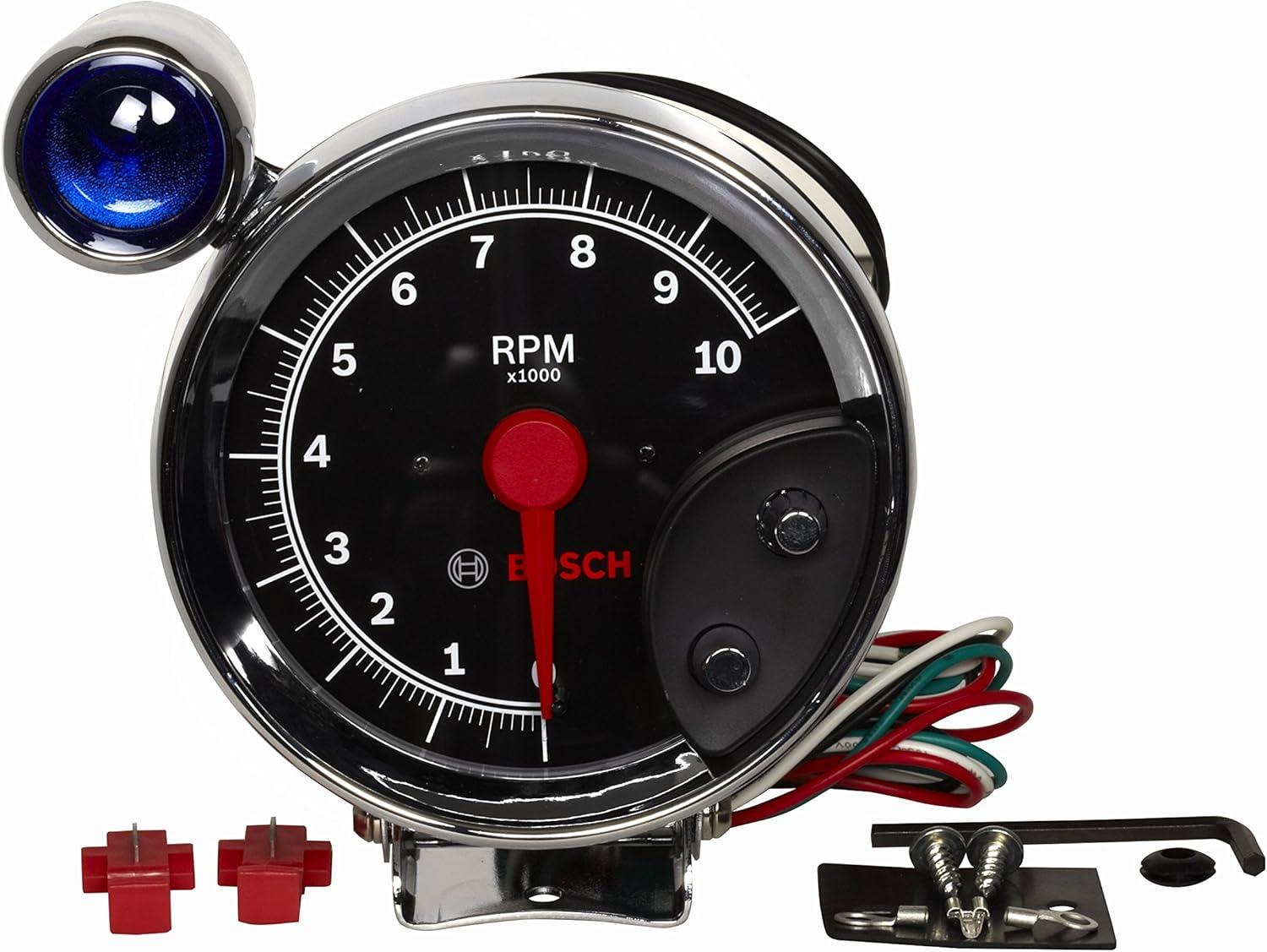 imageBosch SP0F000023 Sport III 5quot Tachometer Black Dial Face