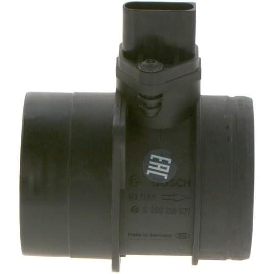 imageBOSCH 0280218071 Original Equipment Mass Air Flow MAF Sensor  Compatible With Select Porsche Cayenne Volkswagen Beetle Jetta Phaeton Rabbit