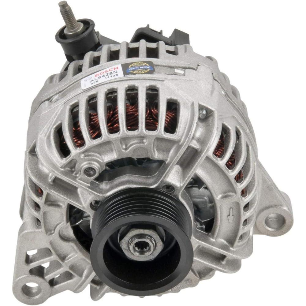 imageBOSCH AL6428N Premium 100 New Alternator  Compatible with Select Jeep Grand Cherokee 132 Amp