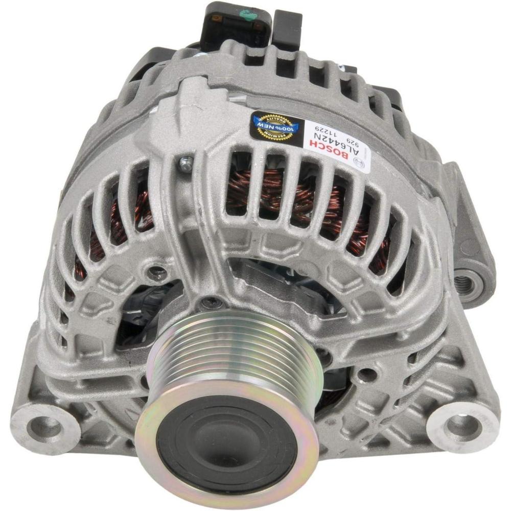imageBOSCH AL6442N Original Equipment New Alternator  Compatible with Select Dodge Ram 2500 Pickup Ram 3500 Pickup Ram 4500 Ram 5500 136 Amp