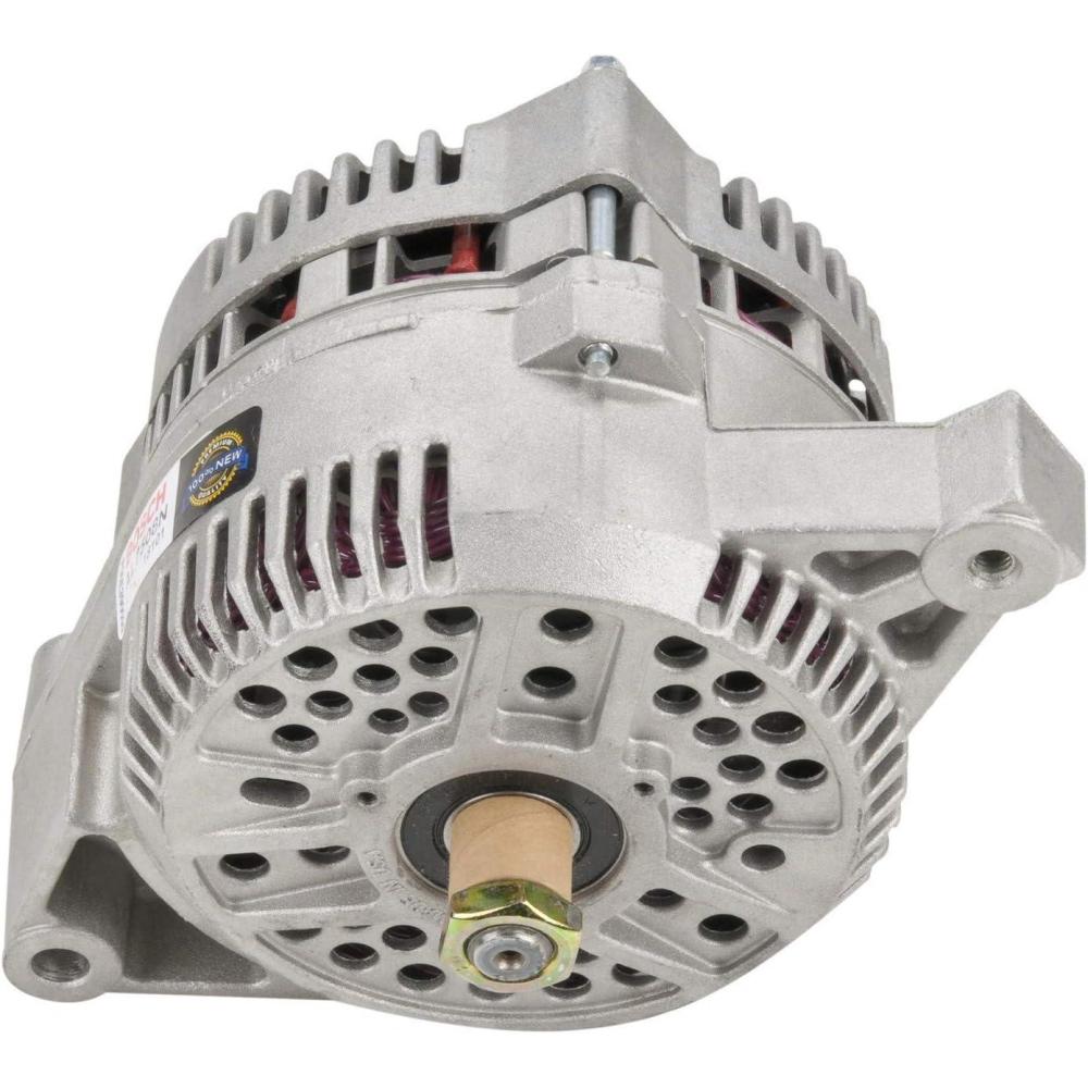 imageBOSCH AL7508N Premium 100 New Alternator  Compatible with Select Ford Taurus Windstar Lincoln Continental Mercury Sable 130 Amp