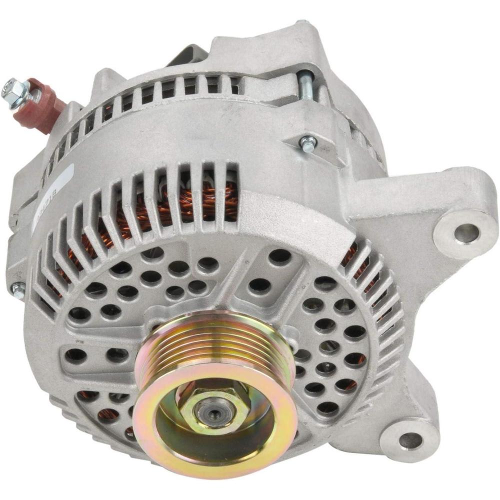 imageBOSCH AL7537N New Alternator  Compatible with Select Ford Crown Victoria E150 E250 E350 E450 E550 Expedition Explorer F150250 Mustang TBird Mercury Marquis Mountaineer More 130A