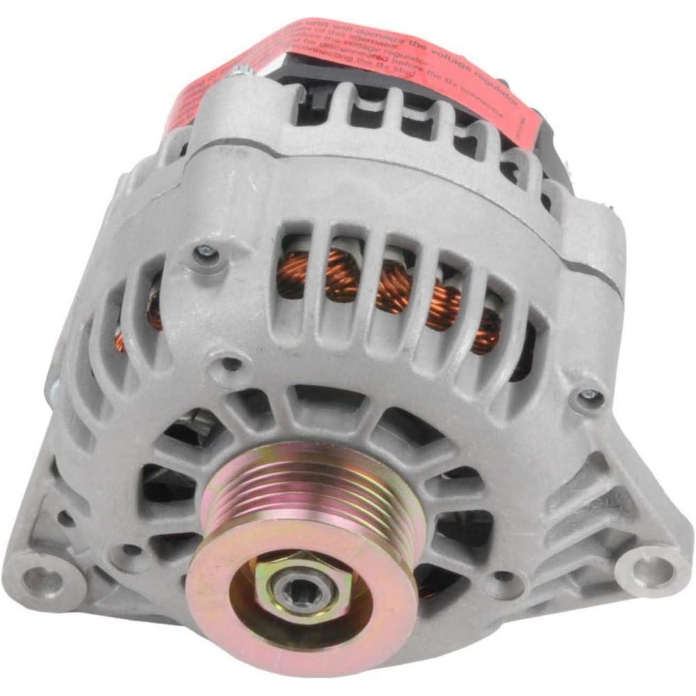 imageBOSCH AL8703N Premium 100 New Alternator  Compatible with Select Buick Century Regal Chevrolet Lumina Monte Carlo Oldsmobile Cutlass Supreme Pontiac Grand Prix 105 Amp