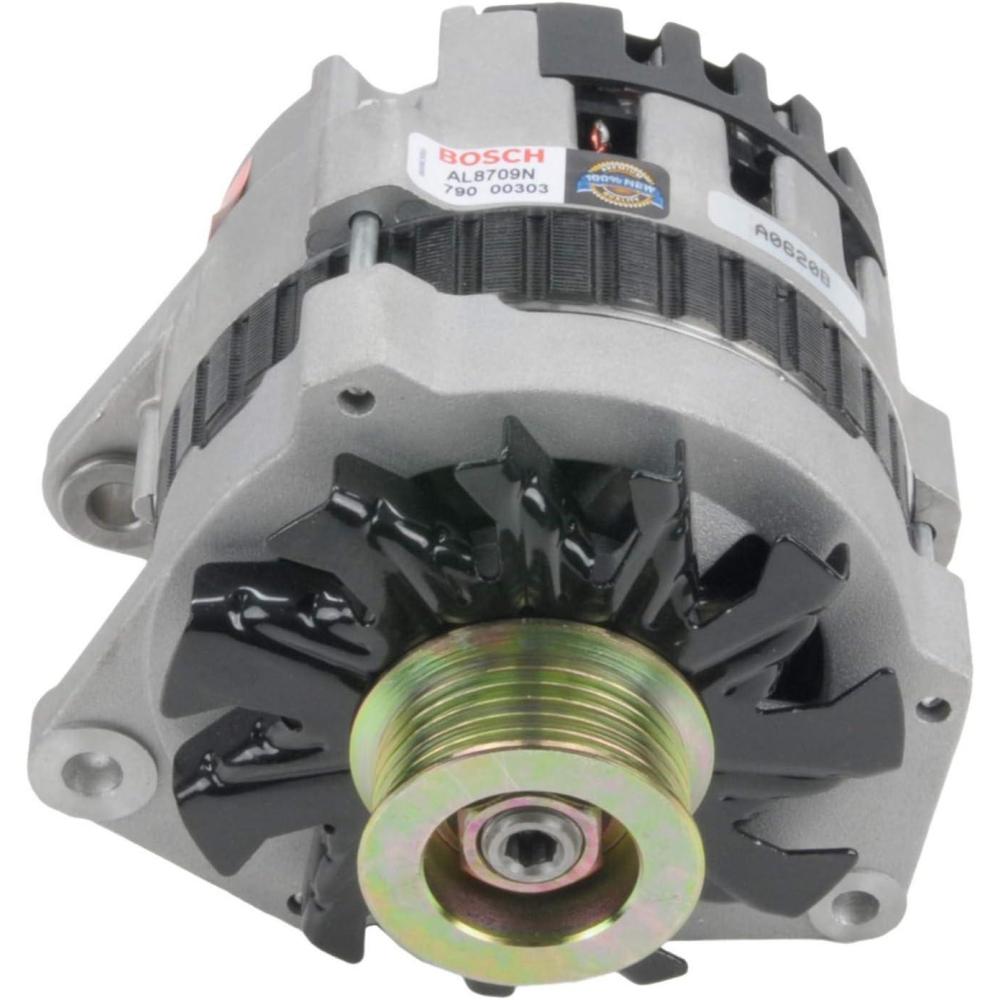 imageBOSCH AL8709N Premium 100 New Alternator  Compatible with Select Buick Century Skylark Chevrolet Beretta Corsica Oldsmobile Achieva Cutlass Ciera Cutlass Cruiser Pontiac Grand Am 105 Amp