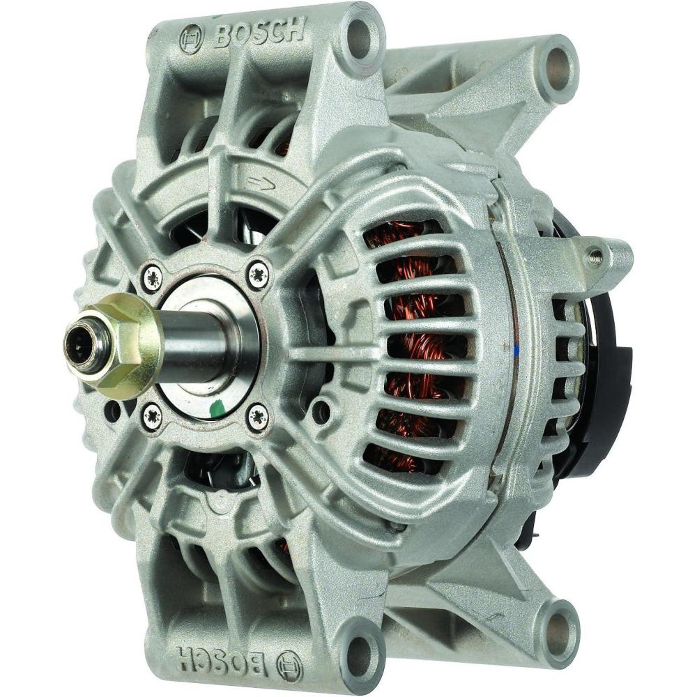 imageBOSCH AL9962SB Premium 100 New Alternator  Compatible with Select Chevrolet Ford Freightliner GMC Hino International Kenworth Mack Peterbilt Sterling Volvo Western Star 200 Amp