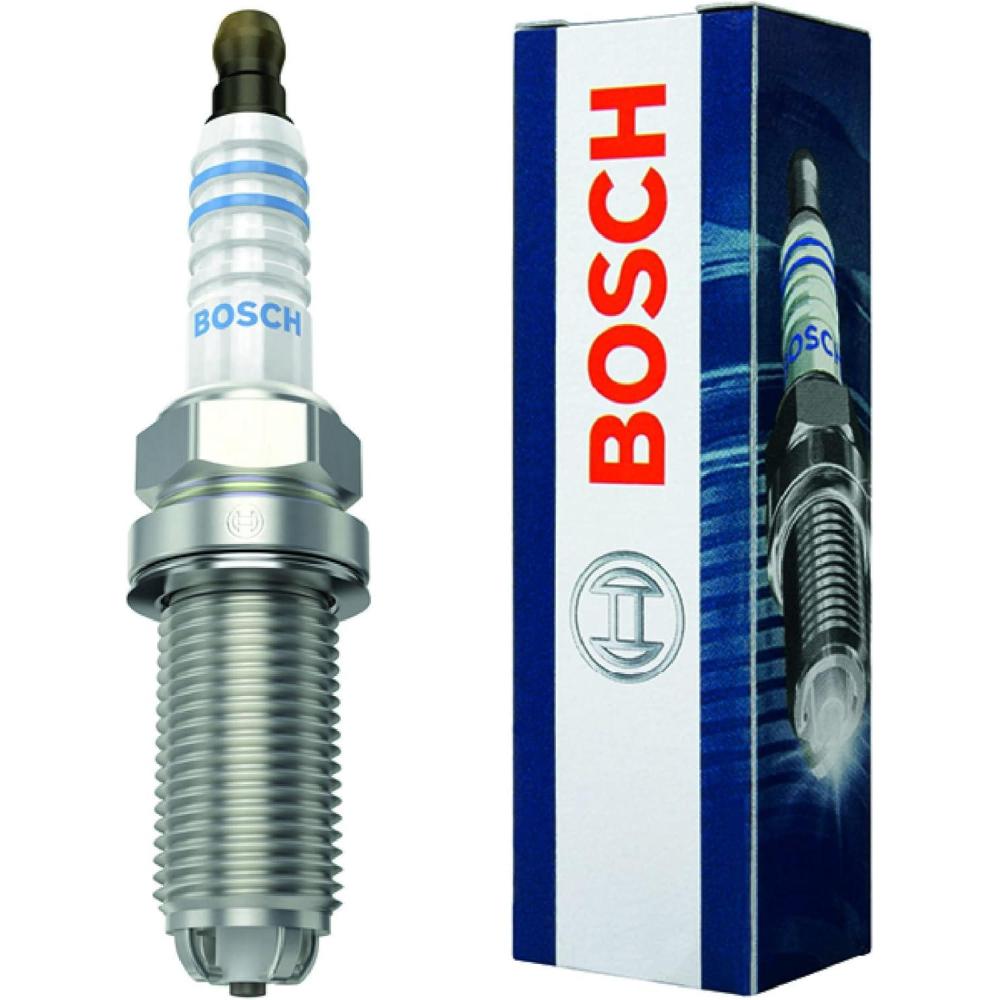 imageBOSCH FGR5NQE04 Copper with Nickel Spark Plug  Single1 Count Pack of 1