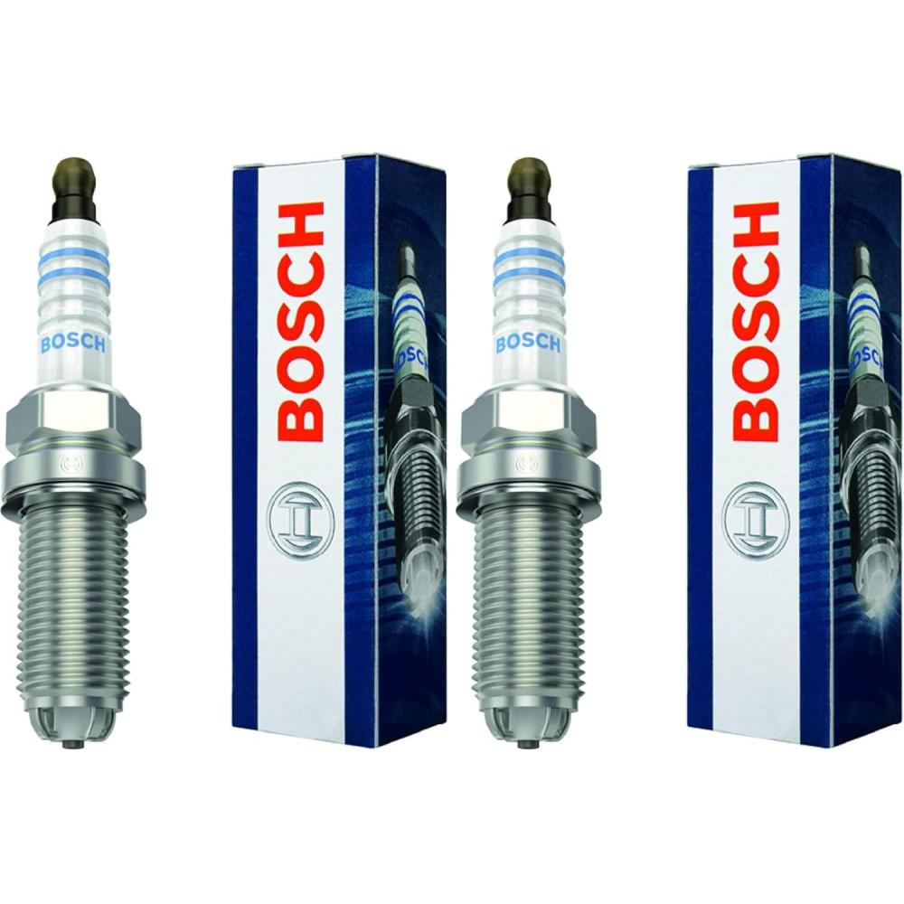 imageBOSCH FGR5NQE04 Copper with Nickel Spark Plug  Single1 Count Pack of 2