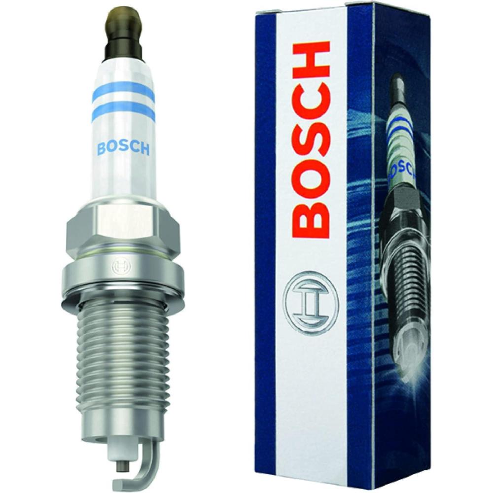 imageBOSCH FR7HE02 Copper with Nickel Spark Plug  Single1 Count Pack of 1