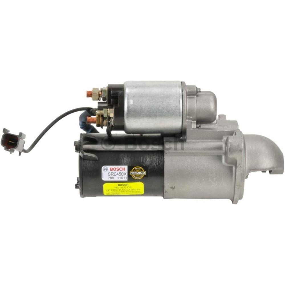 imageBOSCH SR0450X Premium 100 Remanufactured Starter  Compatible With Select Nissan Sentra