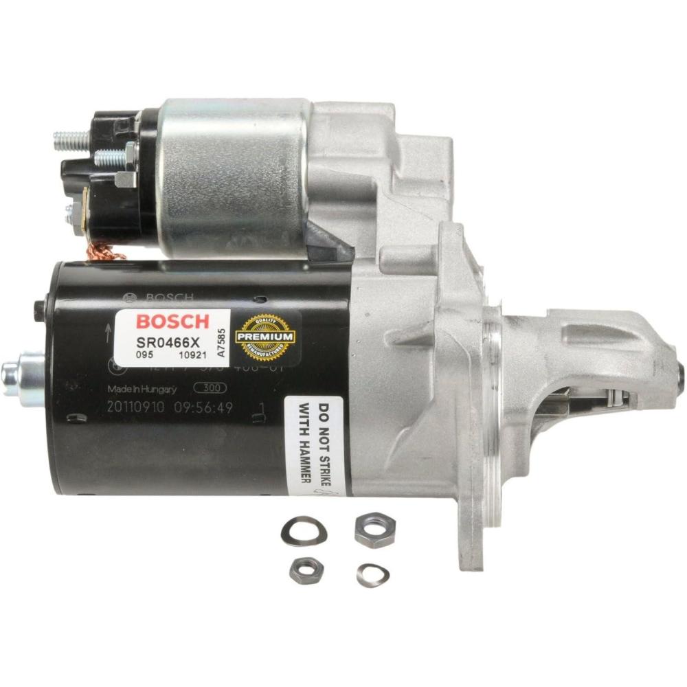 imageBOSCH SR0466X Premium 100 Remanufactured Starter  Compatible With Select Mini Cooper