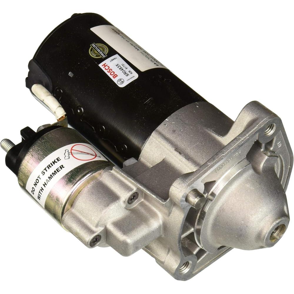imageBOSCH SR0483X Premium 100 Remanufactured Starter  Compatible With Select Volvo 850 C70 S40 S60 S70 S80 V40 V70 XC70 XC90