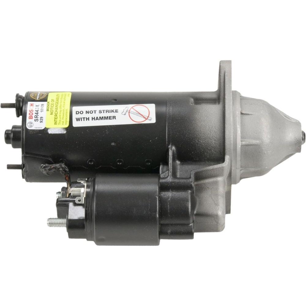 imageBOSCH SR443X Premium 100 Remanufactured Starter  Compatible With Select BMW 325 325e 325es 325i 325iX 325is 525i 528e