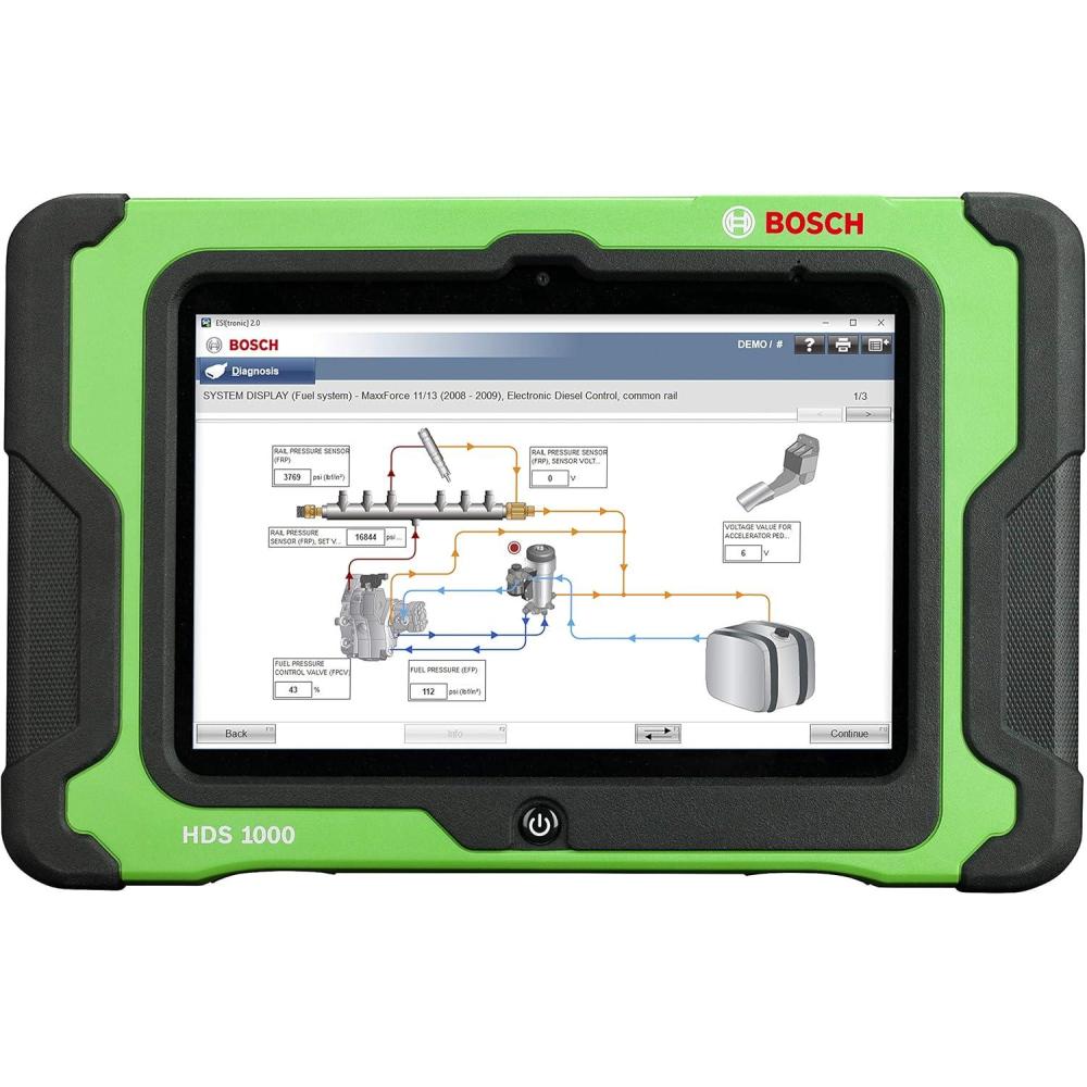 imageBosch 3824ATBL HDS 1000 10quot Windows 10 Tablet Upgrade Kit 3824 ESITruck