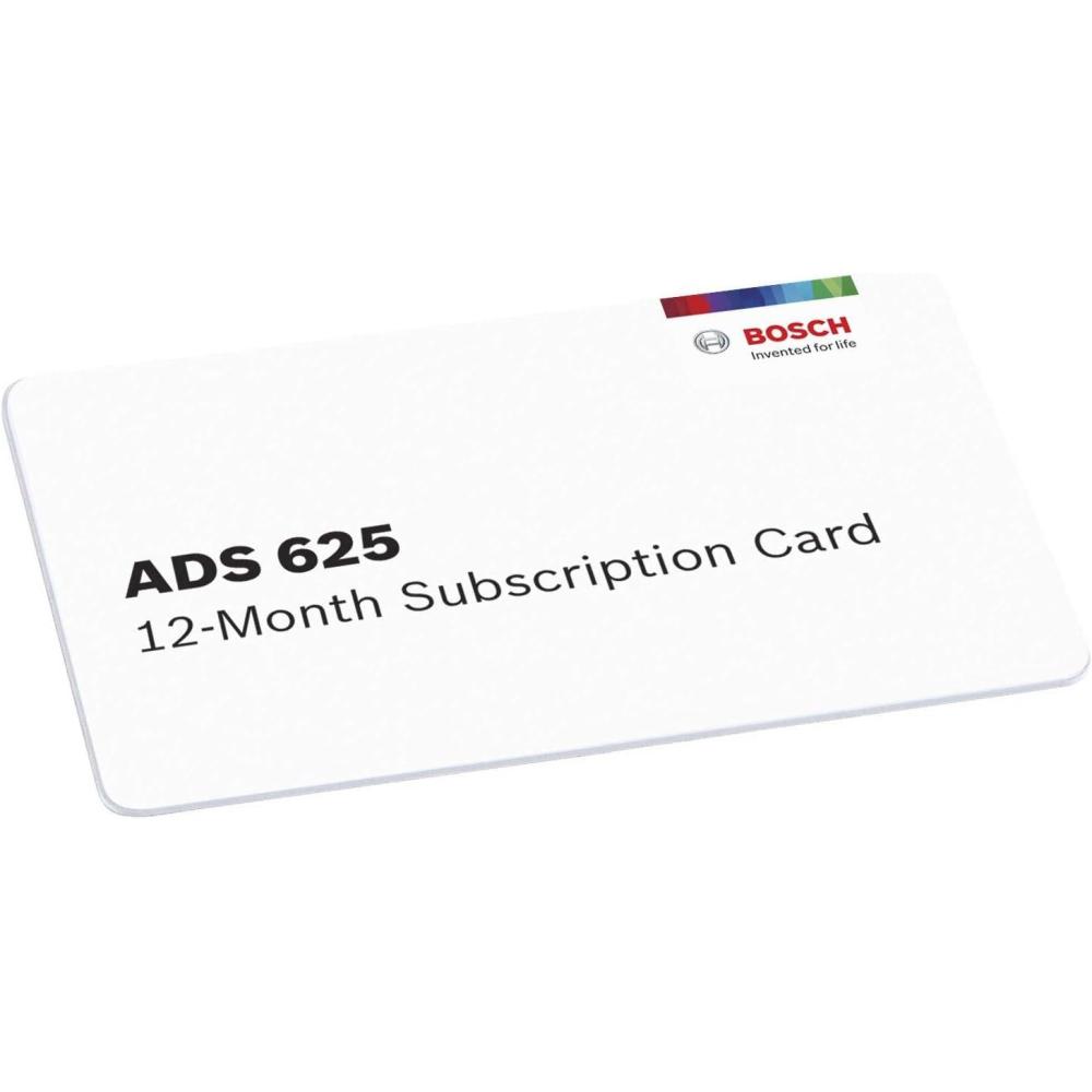 imageBosch 3970SUB ADS 625 12Month Software Subscription