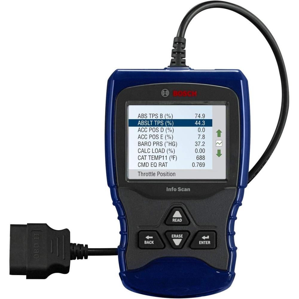 imageBosch Automotive Tools OBD 1150 Trilingual Scan Tool with AutoID Live Data ABS and Graphing